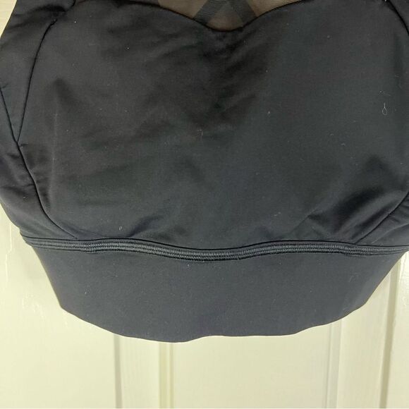 Lululemon Supportive Sports Bra Size 4 See‎ Measurements for Fit Black - Picture 5 of 6